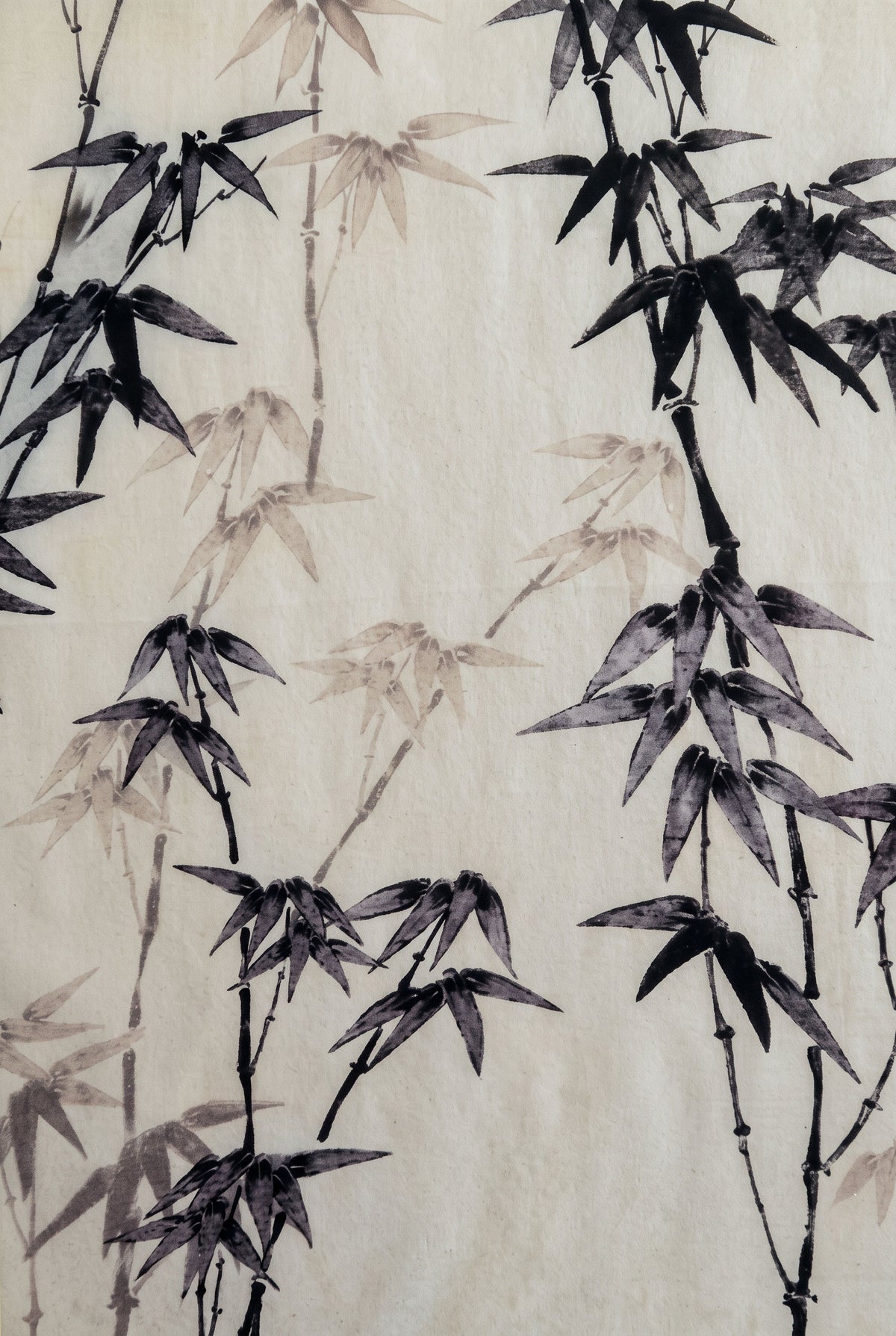 Ink Bamboo Whisper Silk Twill Stole