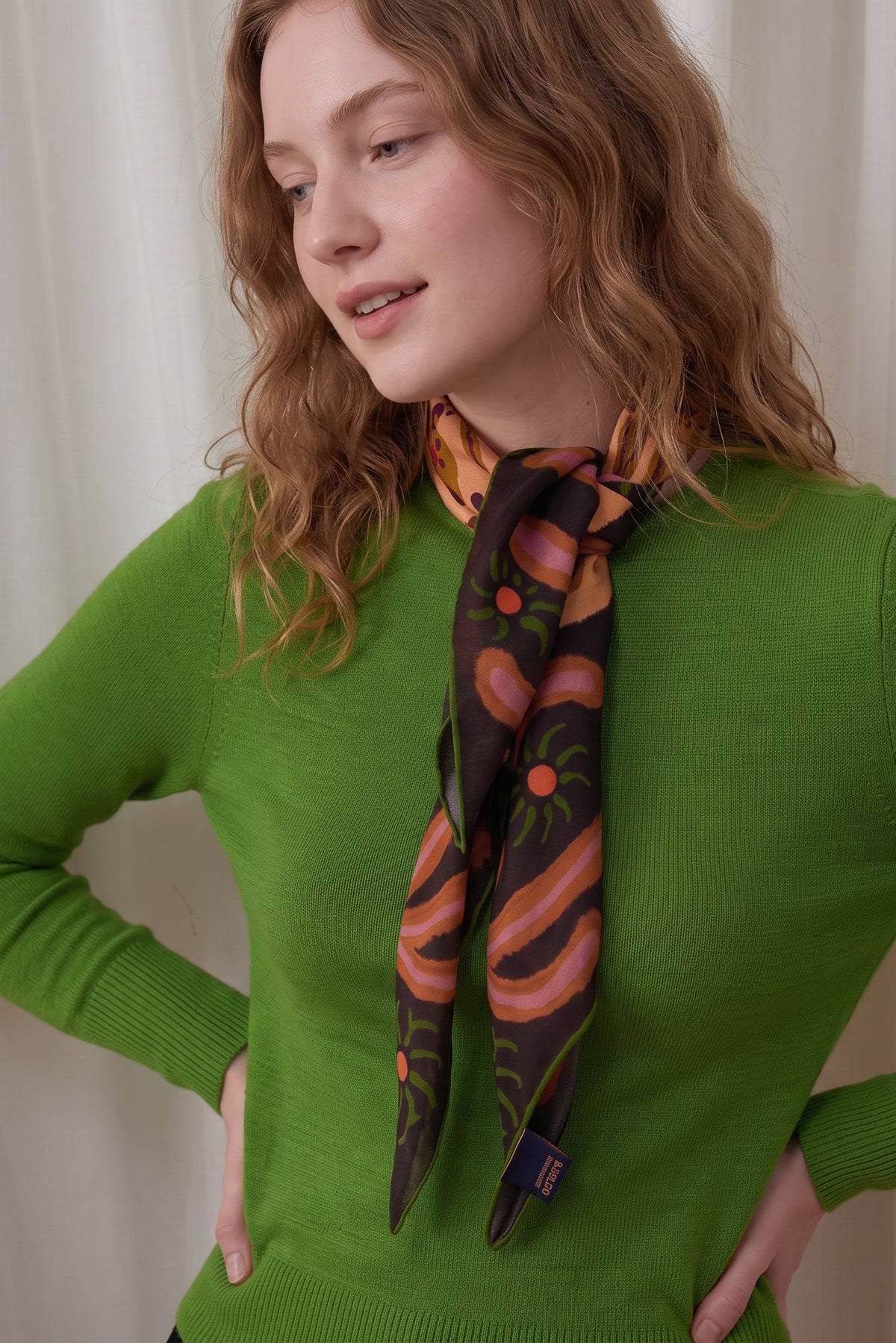 Mandala Vision Silk Scarf