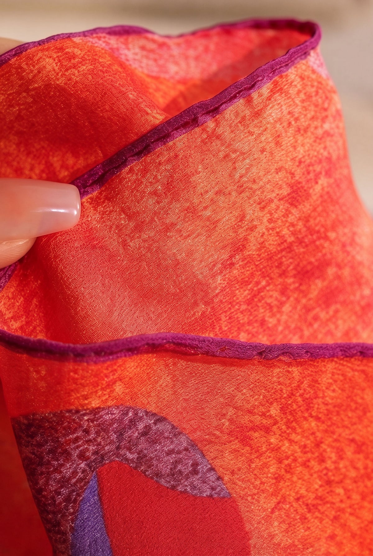 Year of Jing Si Silk Twill Scarf