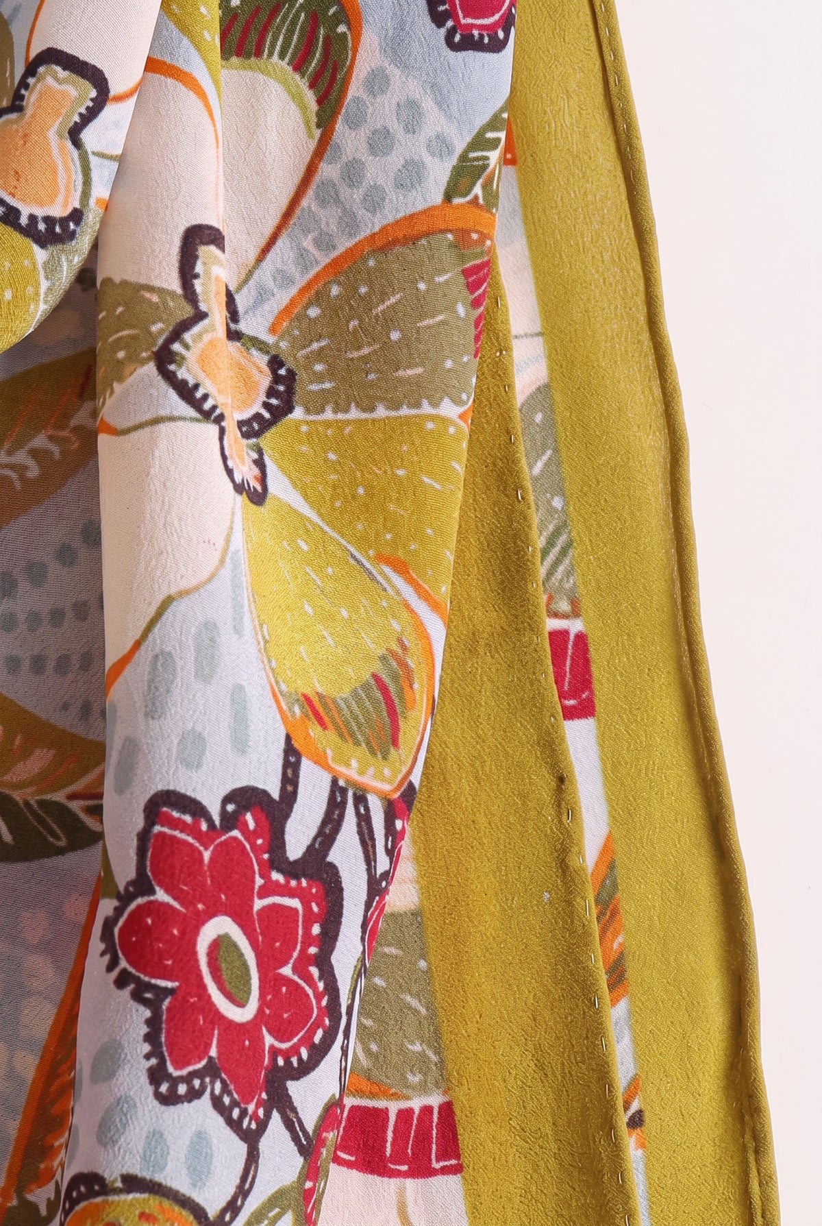 Rainforest Secret Silk Twill Stole