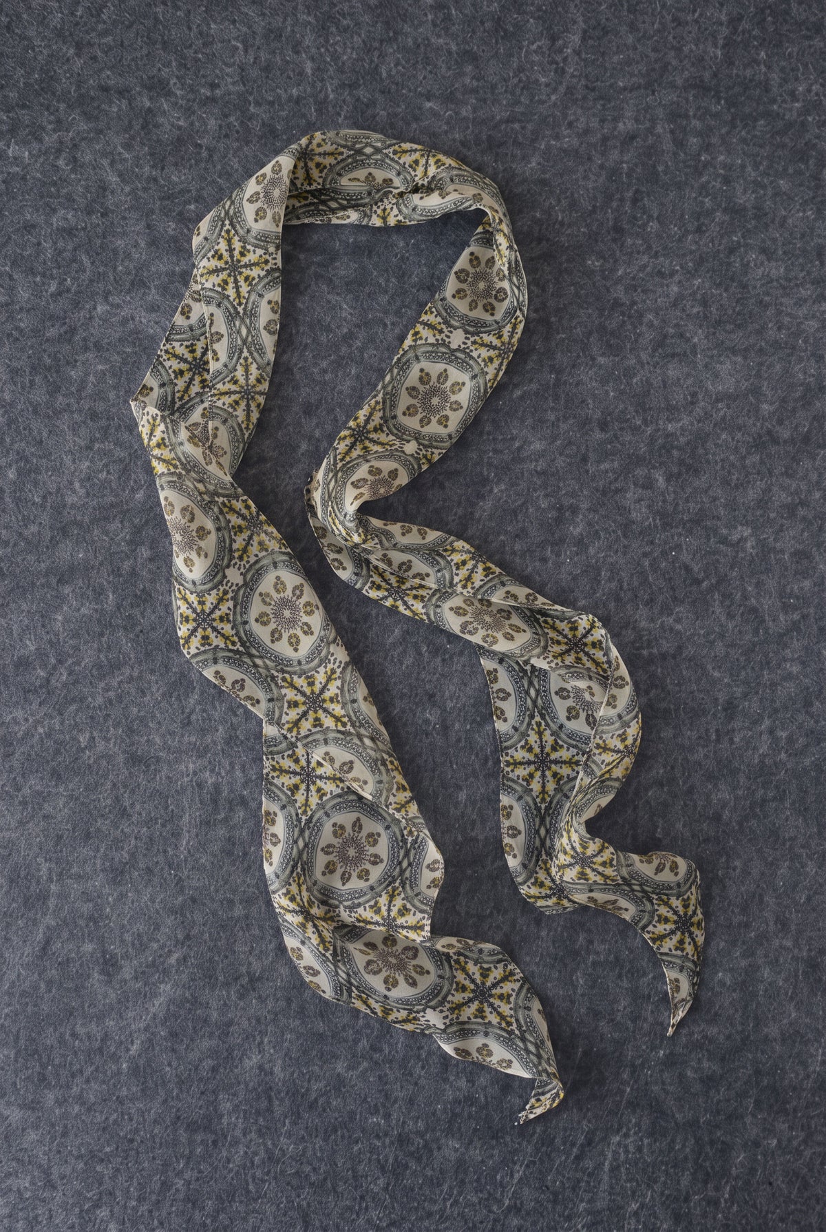 Vintage Paisley Silk Stole
