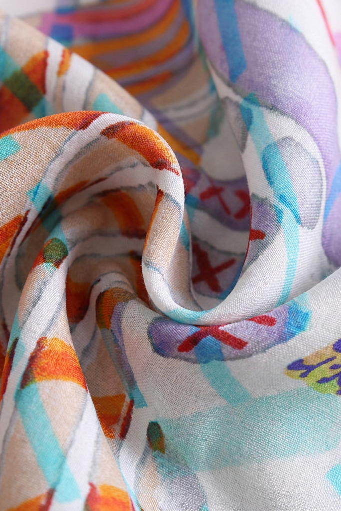 Vital Energy silk scarf