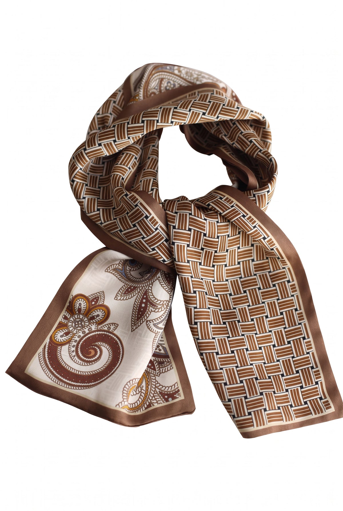 Vintage Encounter Silk Twill Stole