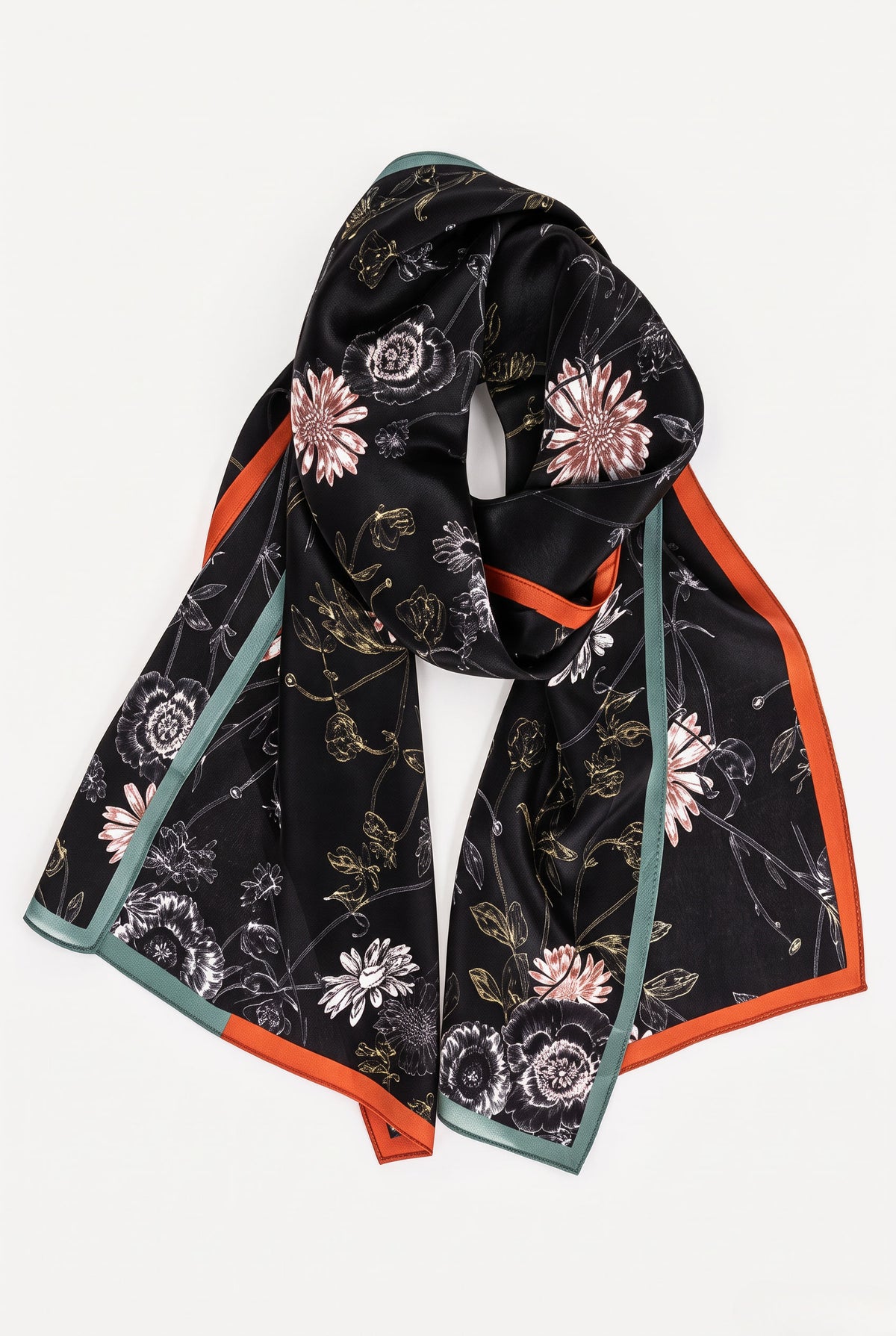 Undefined Wind Silk Twill Stole