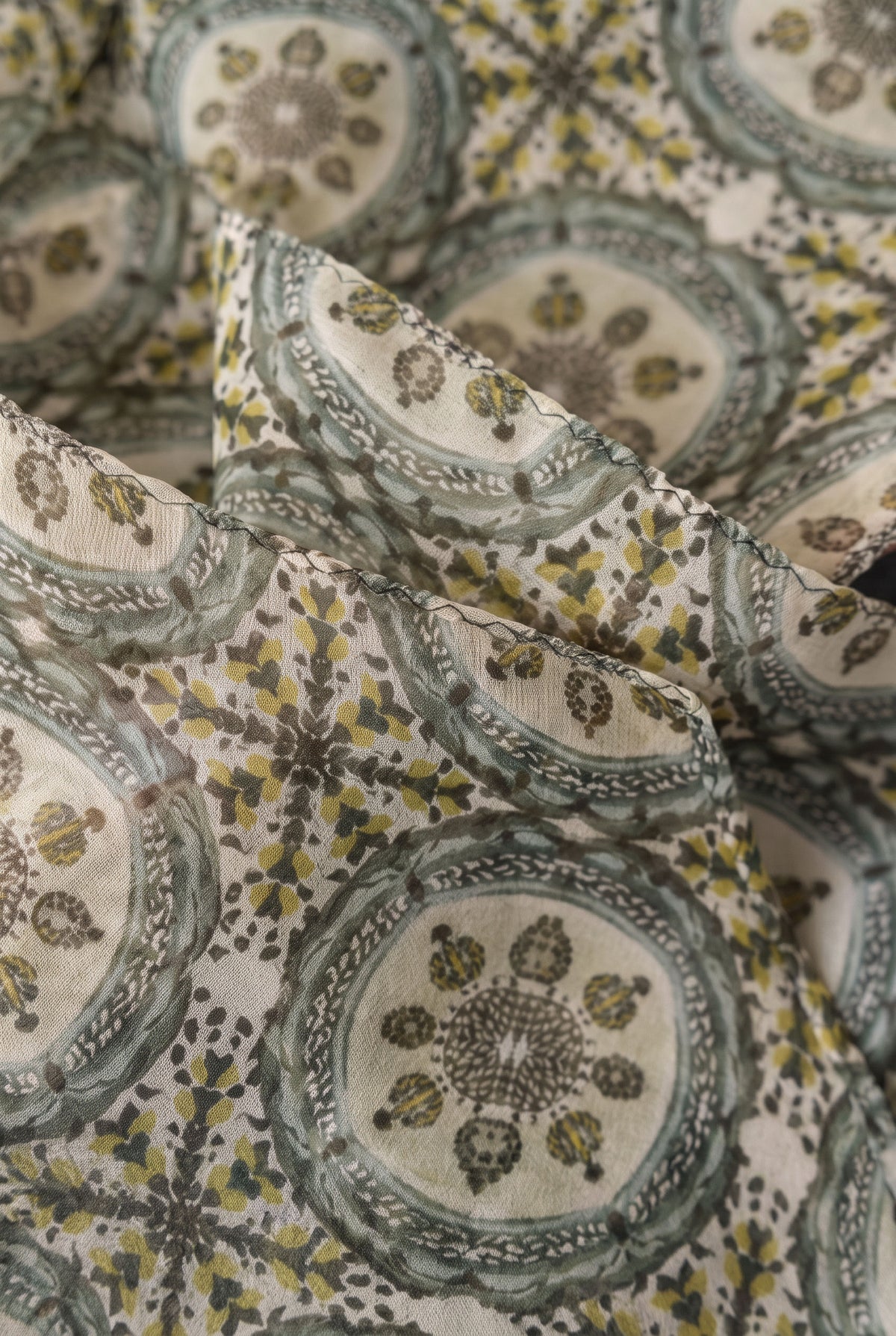 Vintage Paisley Silk Stole