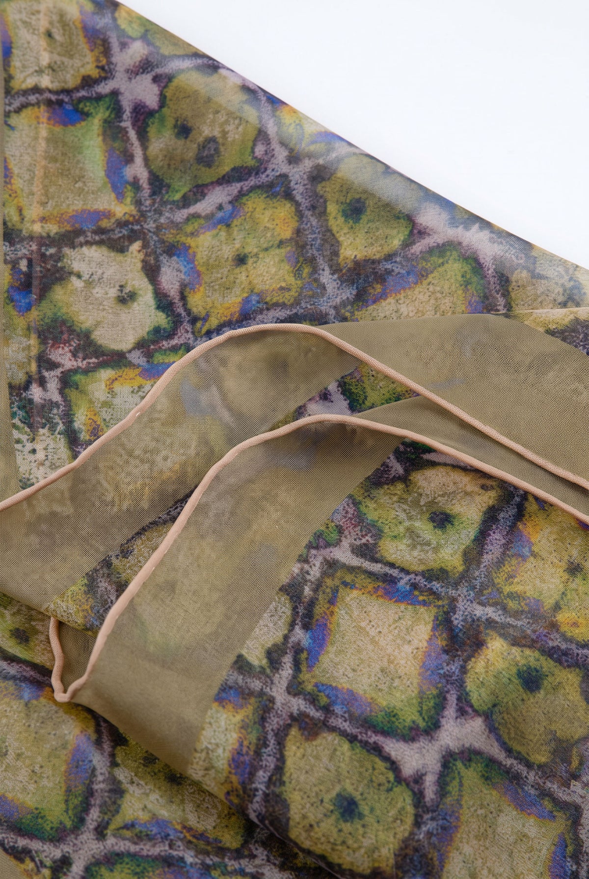 Lucky Clover Silk Twill Scarf