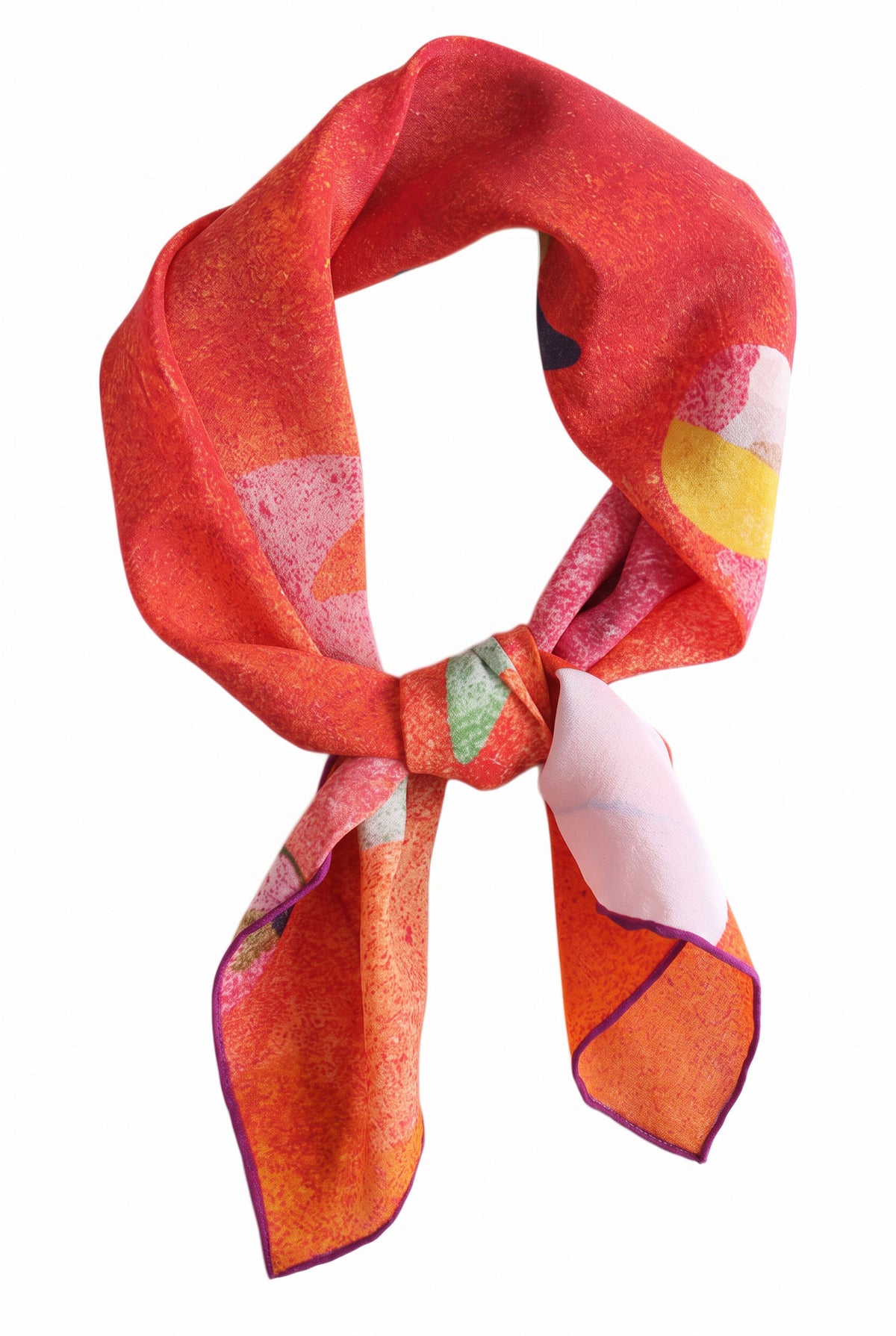 Year of Jing Si Silk Twill Scarf