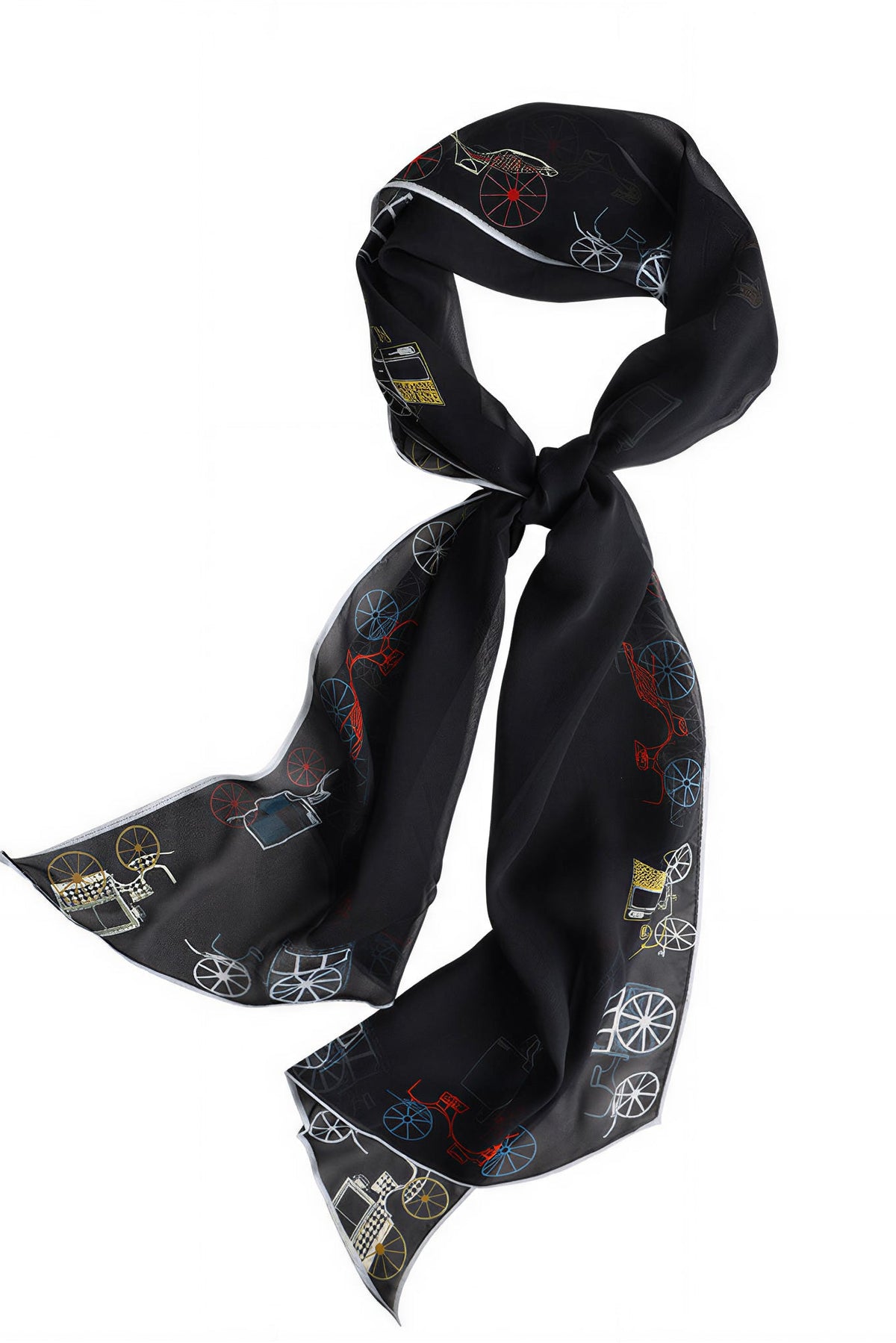 SlowPaced Carriage Silk Twill Stole