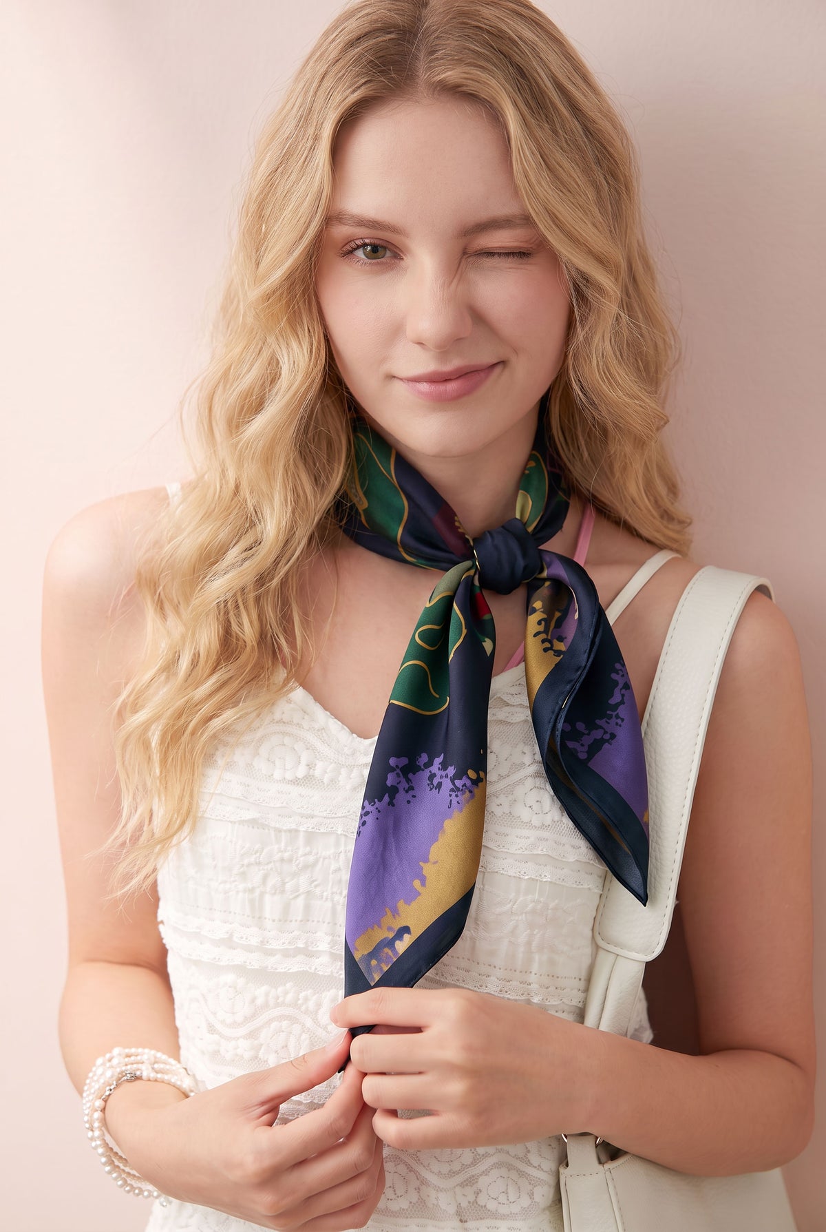 Dark Fairytale Silk Scarf