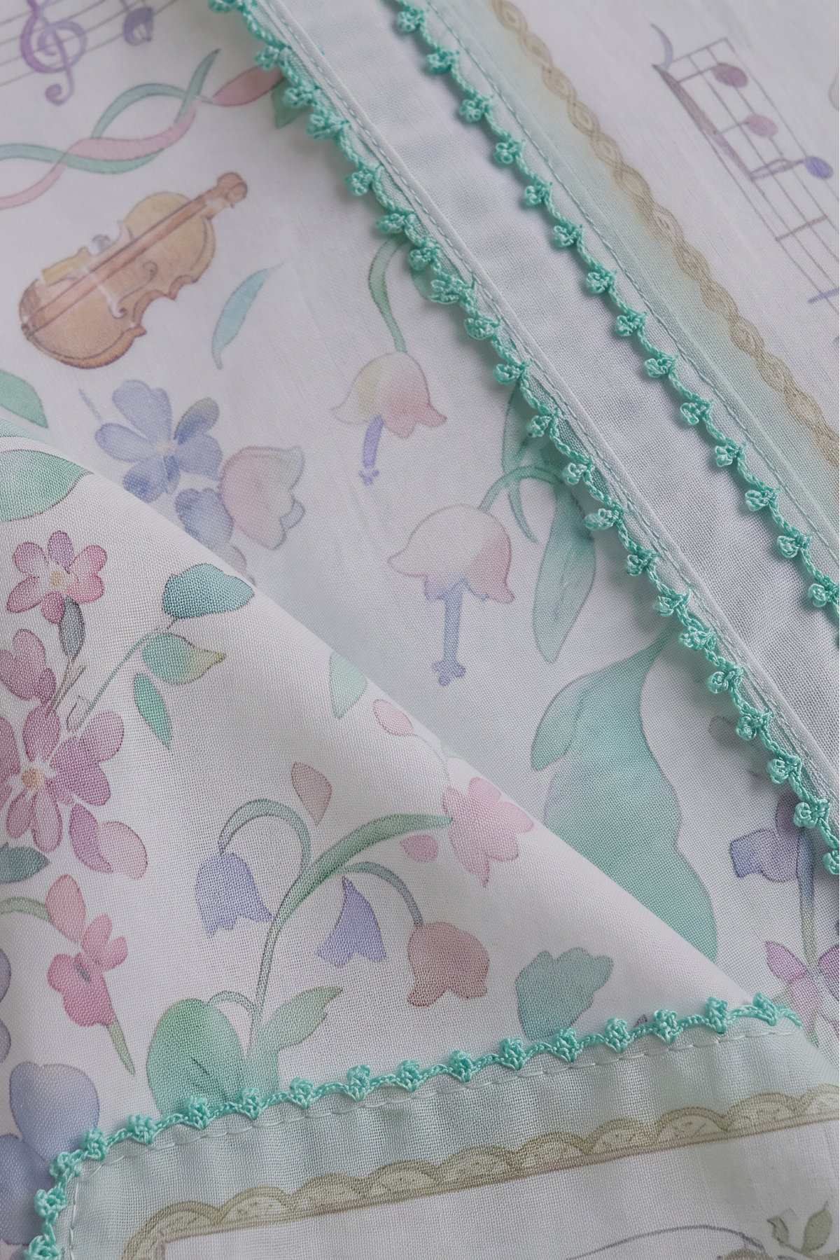 Quiet Orchid silk Twill scarf
