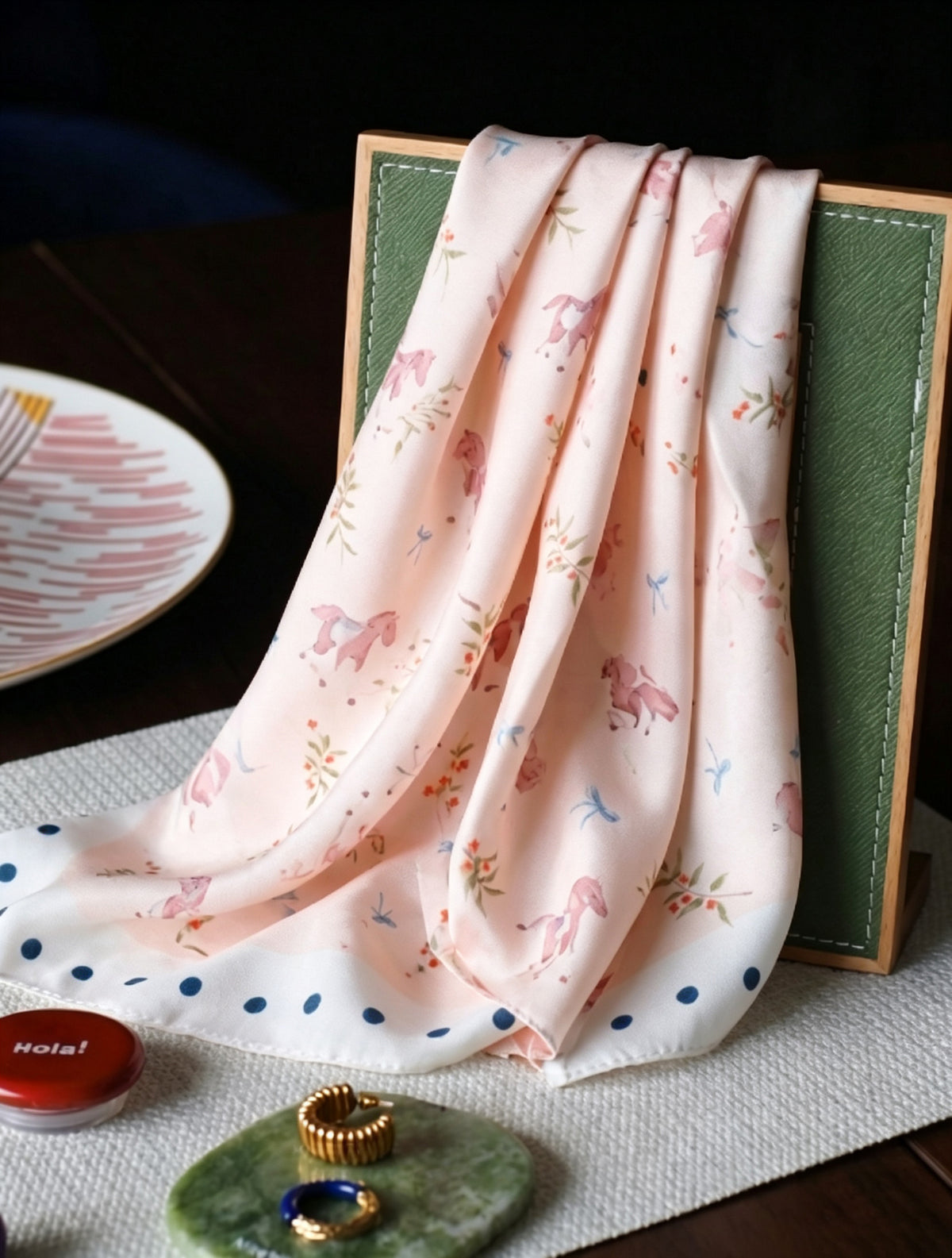 Pony Dreamweave Silk Twill Scarf
