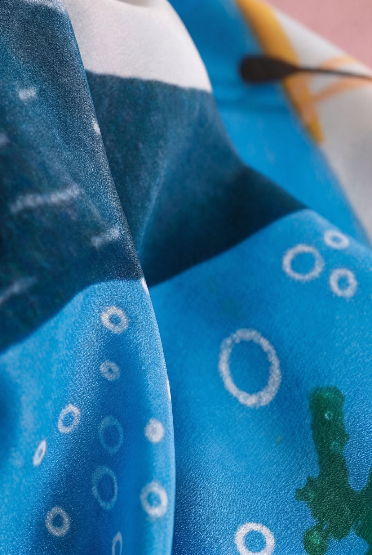 Romantic Ocean Pact Silk Scarf