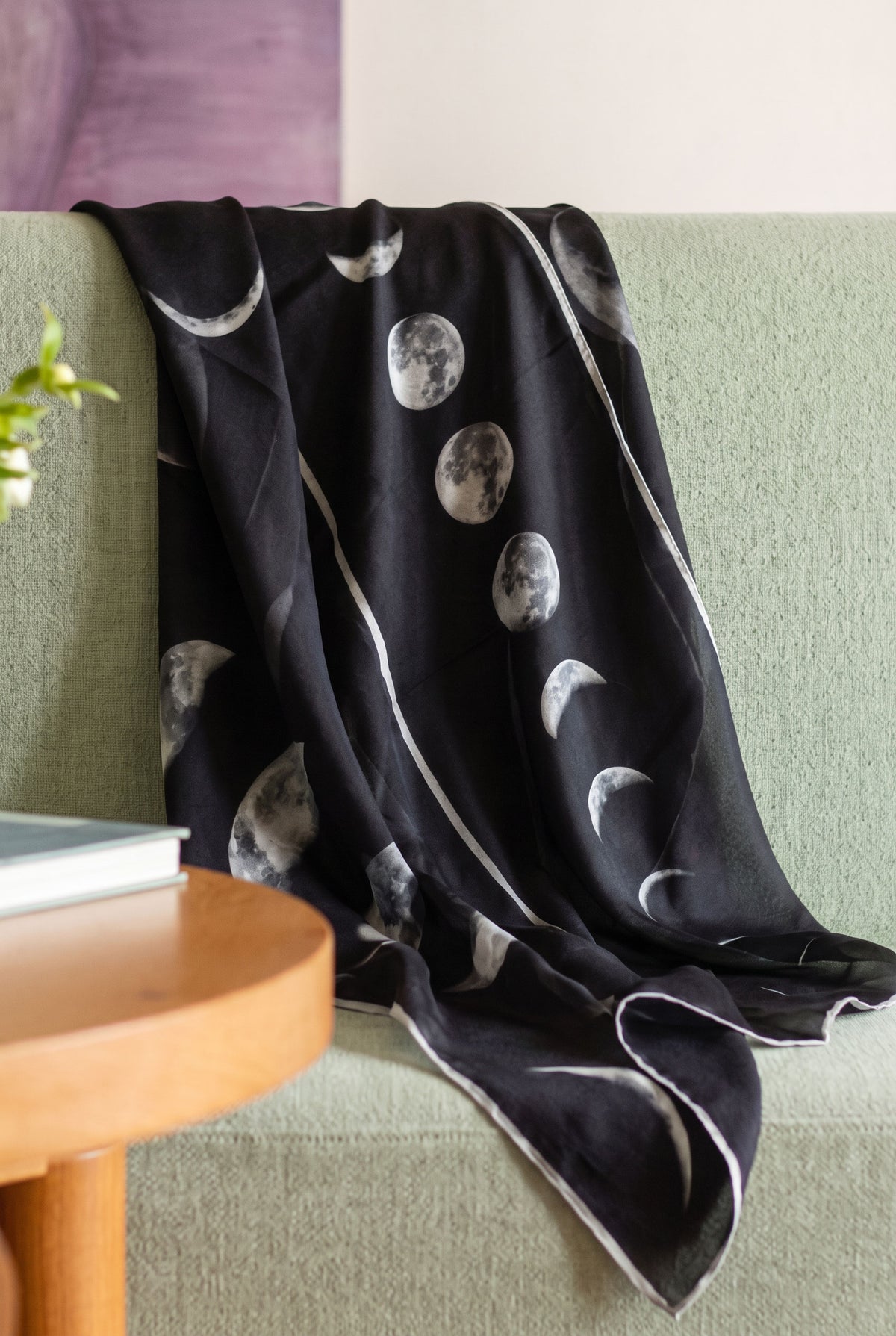 Moon Phase Beauty Silk Stole