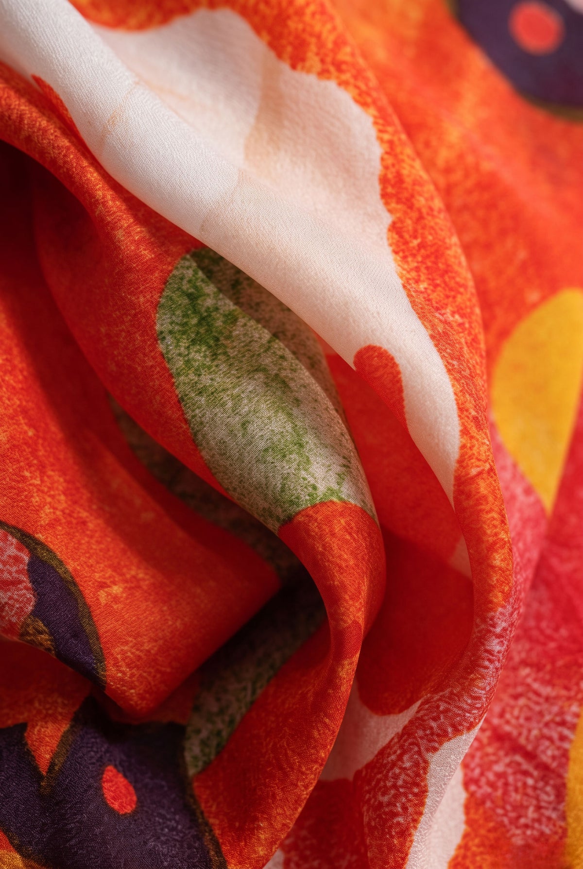 Year of Jing Si Silk Twill Scarf