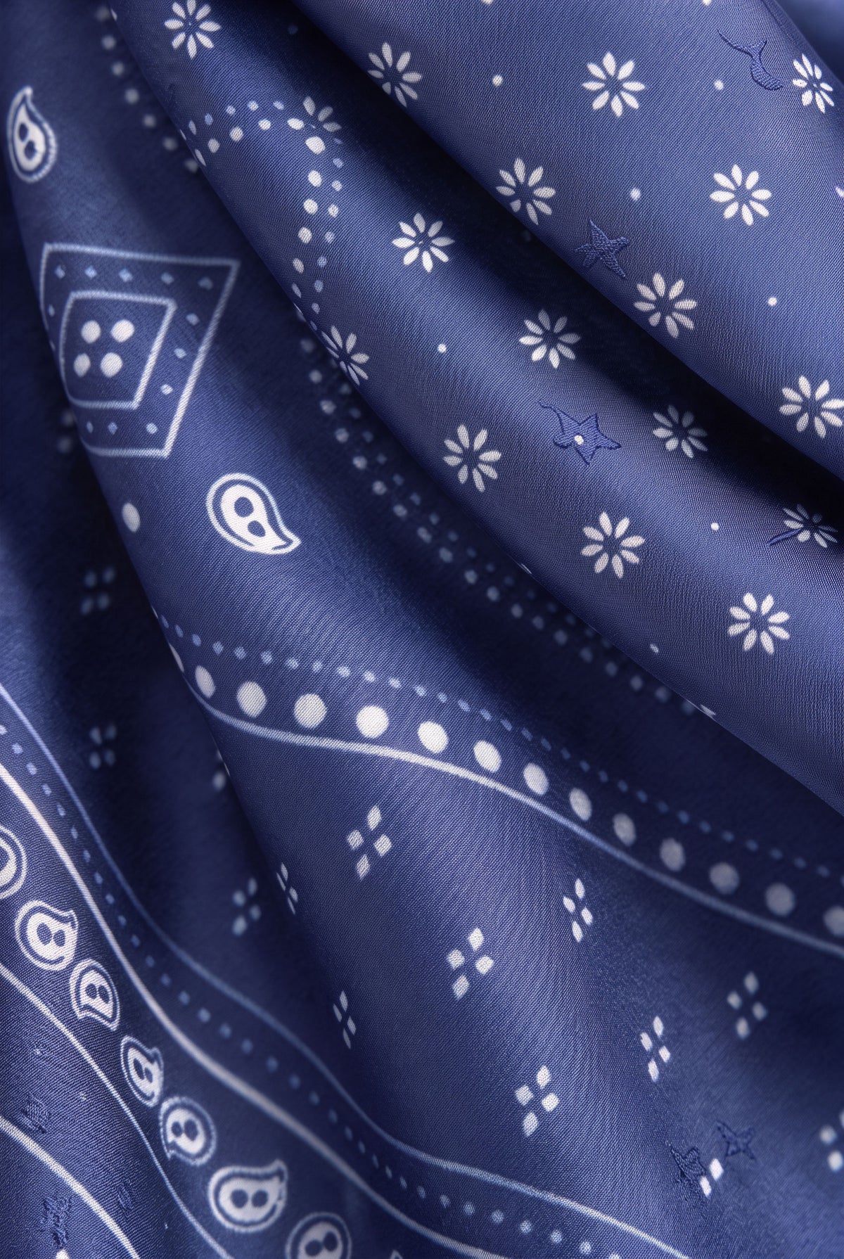 Elegant Accent Silk Scarf