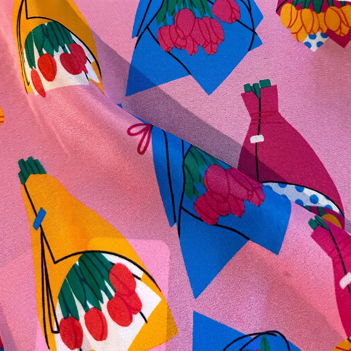 Sweet Blossom Serenade Silk Stole