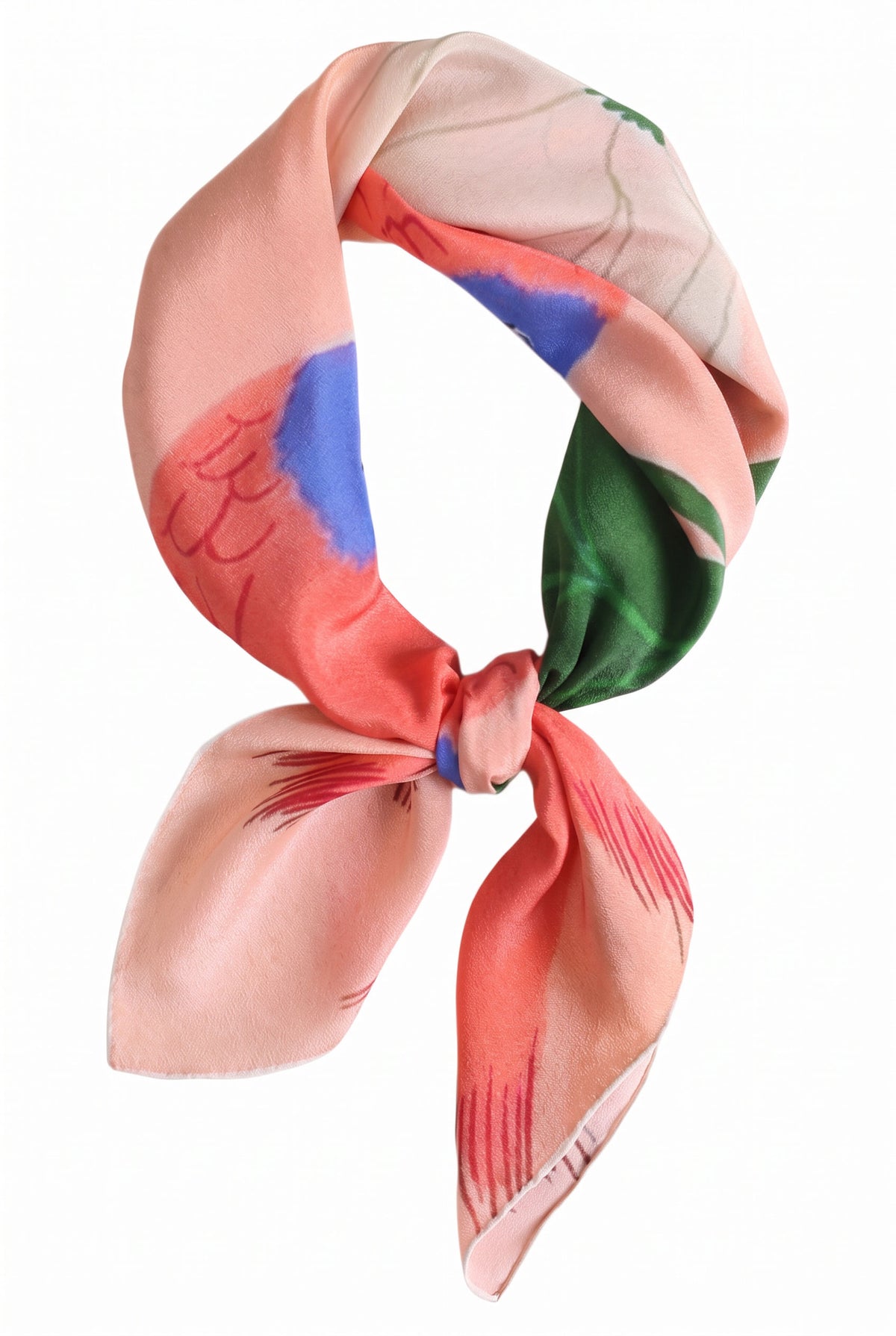 Pink in Motion Silk Scarf