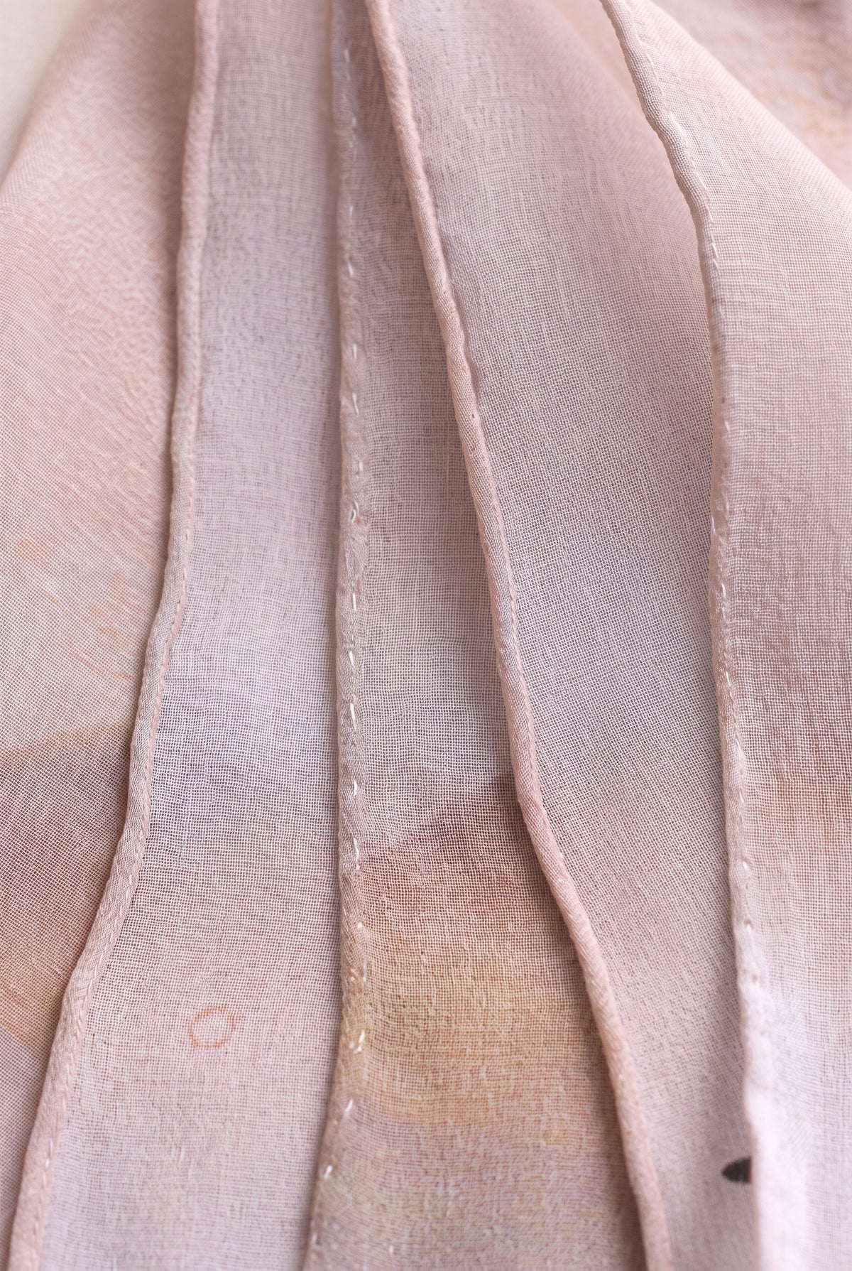 Distant Mountains Silk Stole