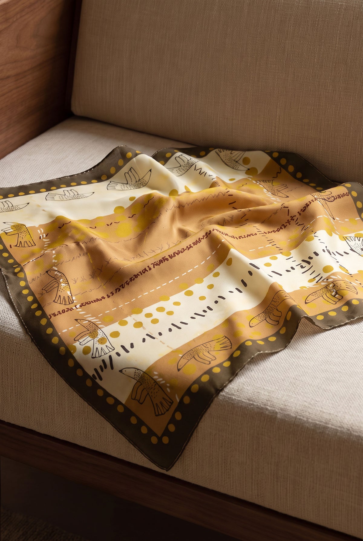 Fly Away Silk Scarf