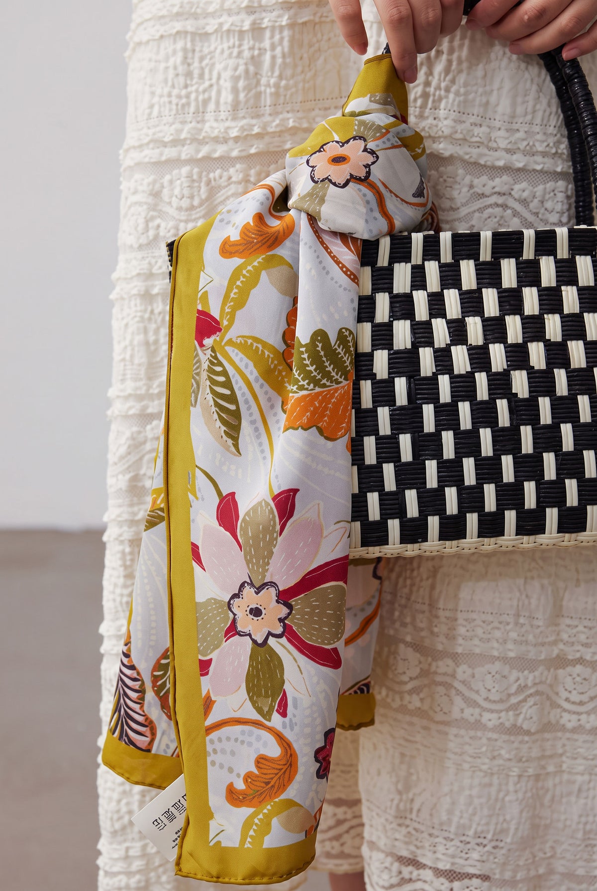 Rainforest Secret  Silk Twill Stole