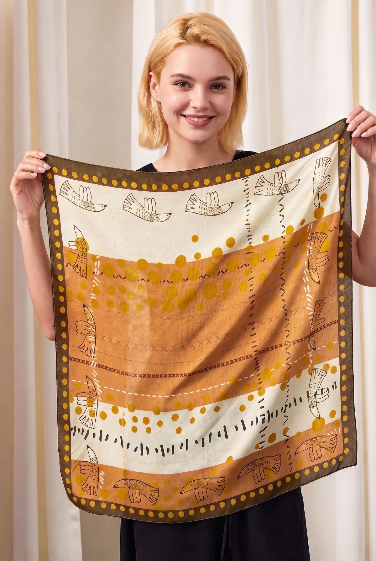 Fly Away Silk Scarf