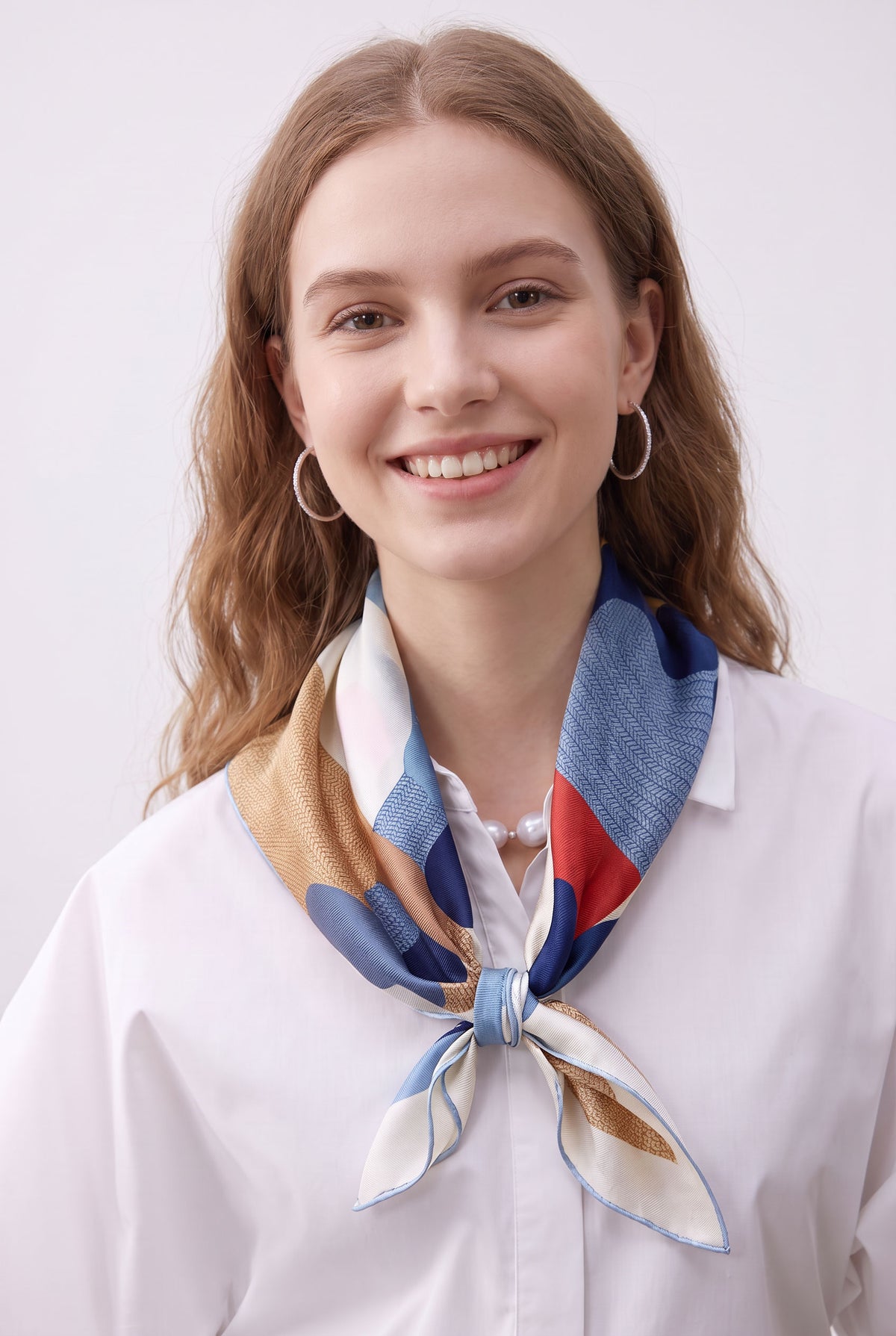 Artistic Steed Silk Twill Scarf