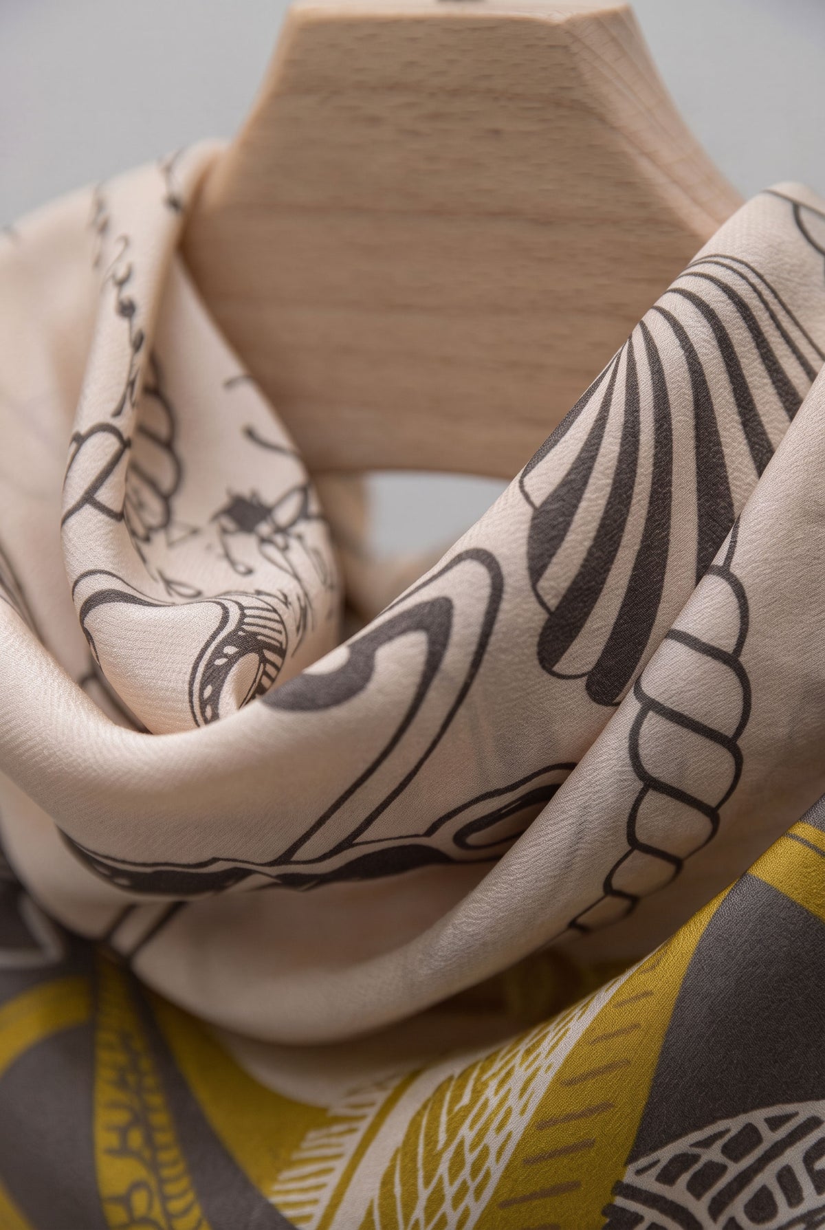 Voyage at Sea Silk Twill Scarf