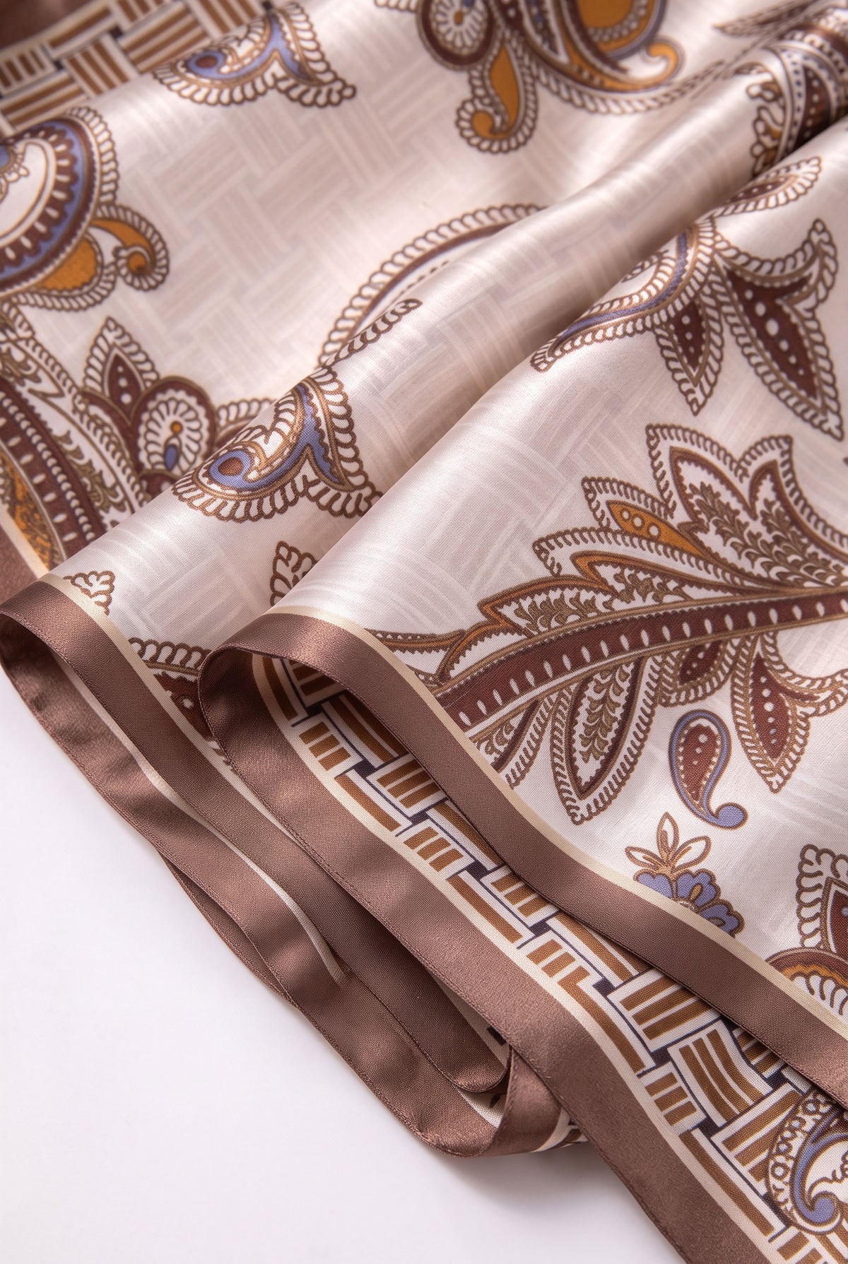Vintage Encounter Silk Twill Stole
