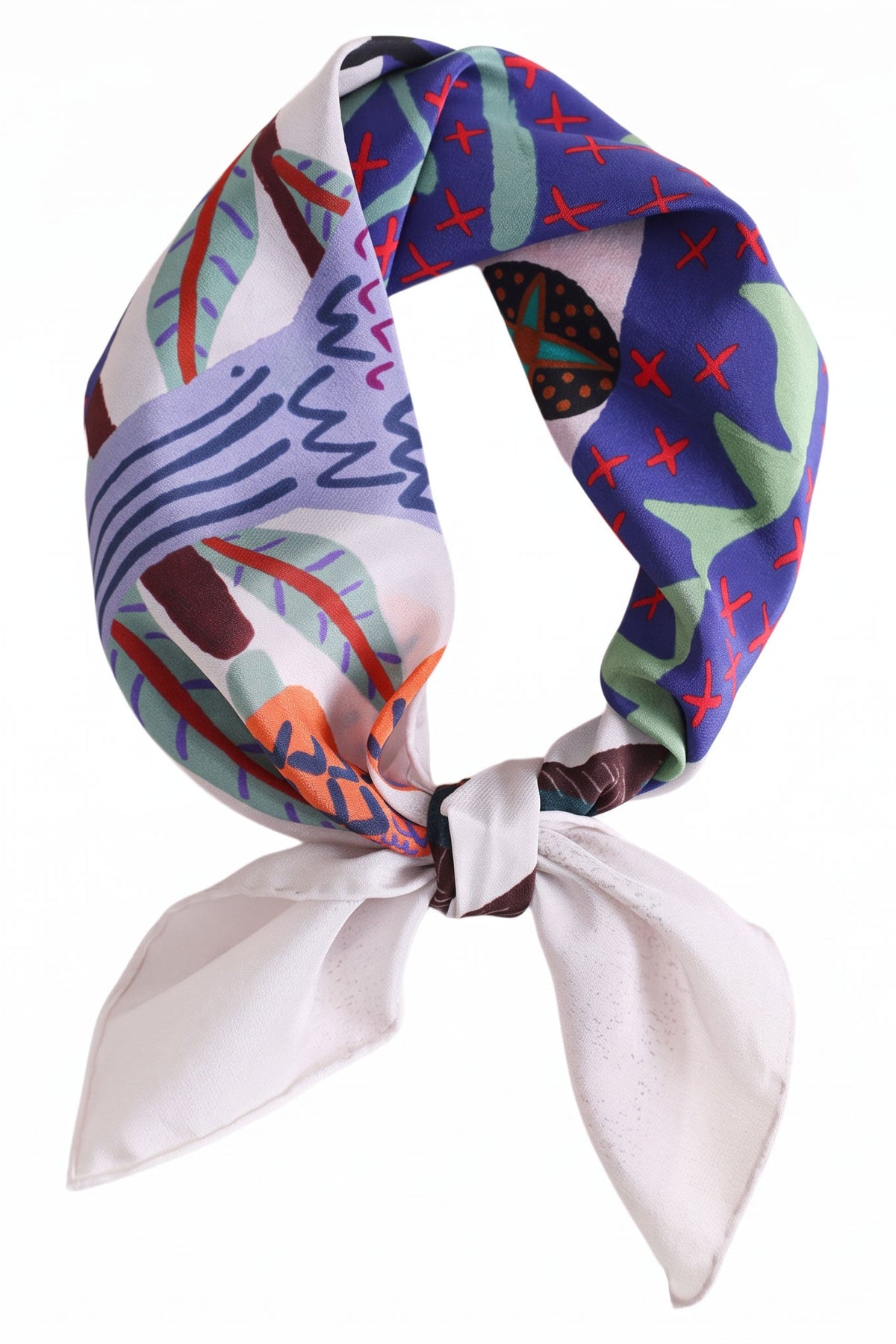 Moti Realm Silk Twill Scarf