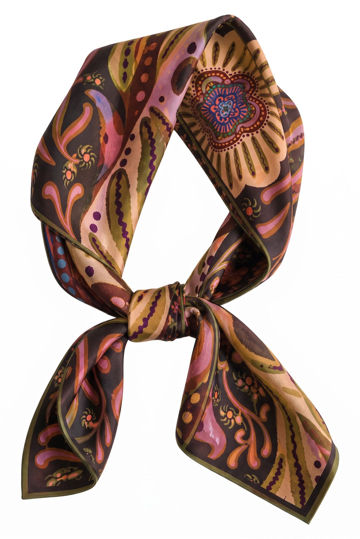 Mandala Vision Silk Scarf
