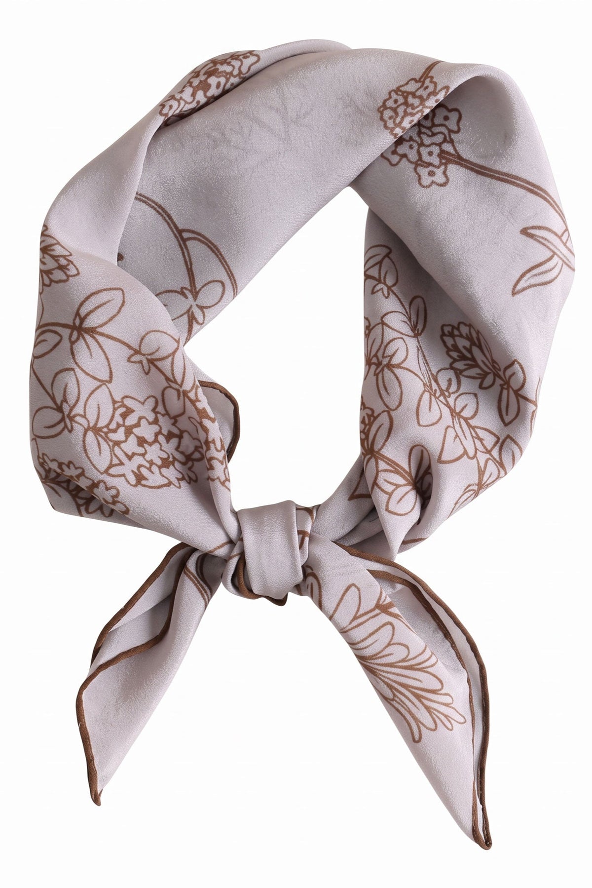 Herbal Garden Silk Scarf