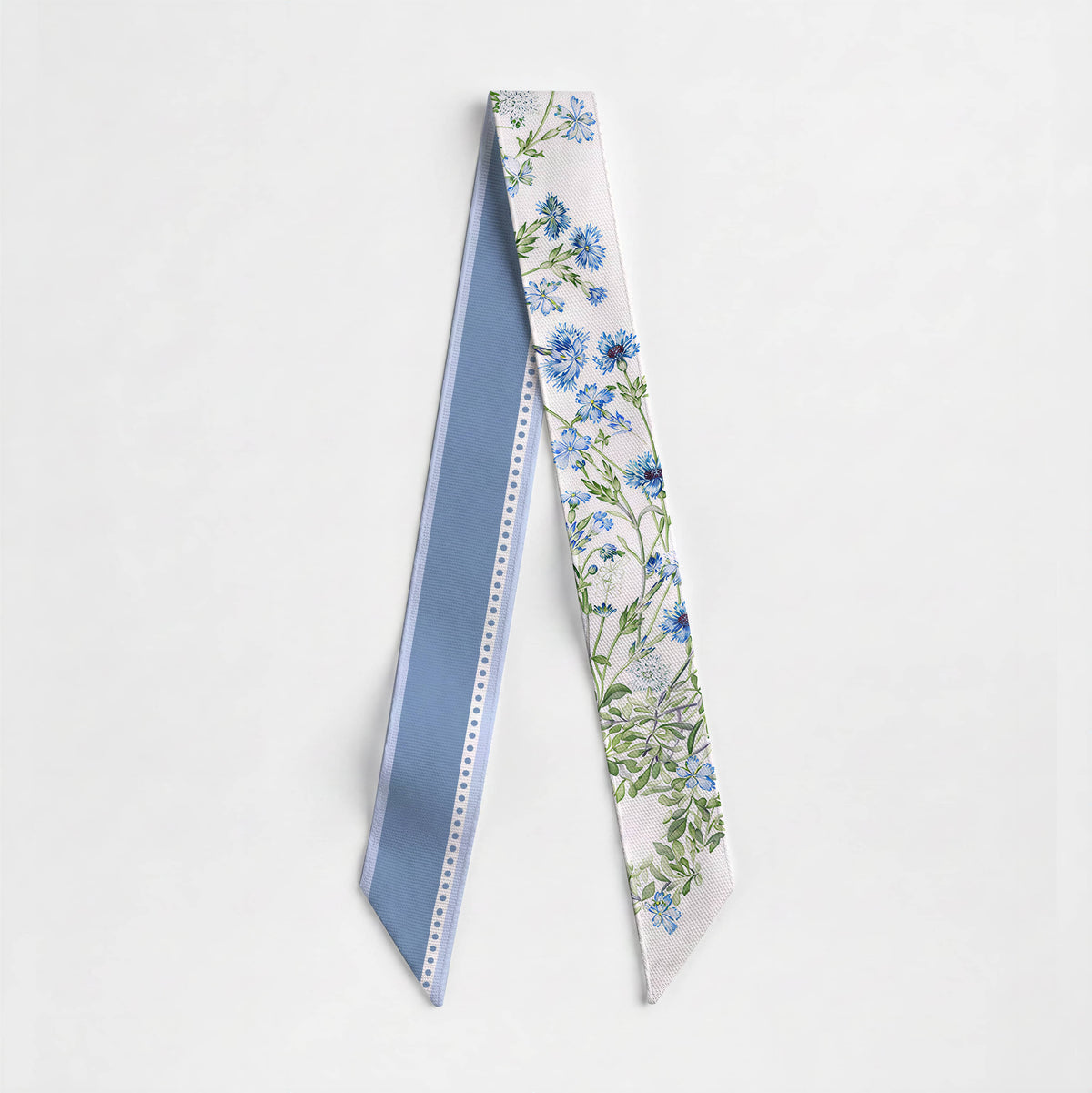 Azure Cluster Silk Ribbon