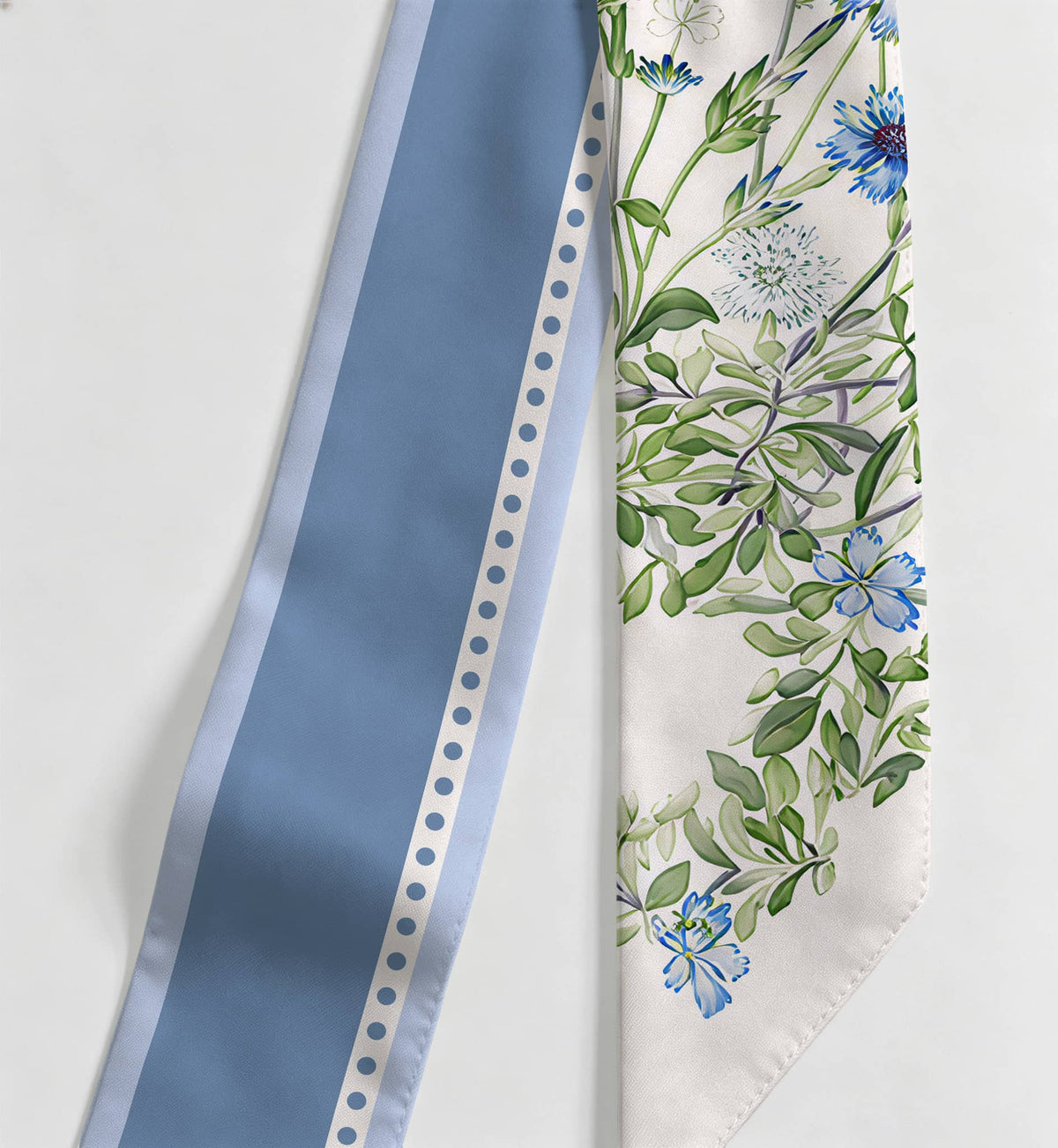 Azure Cluster Silk Ribbon