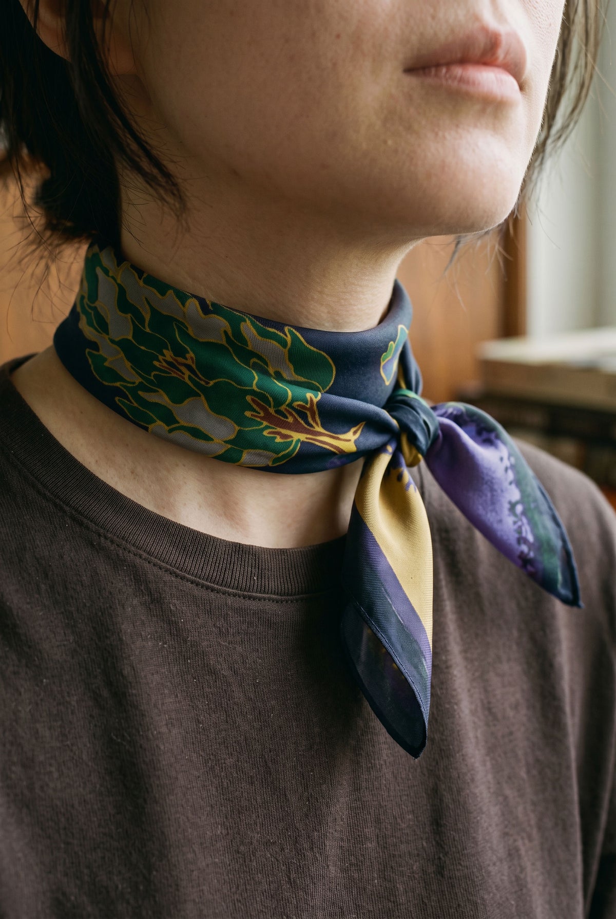 Dark Fairytale Silk Scarf